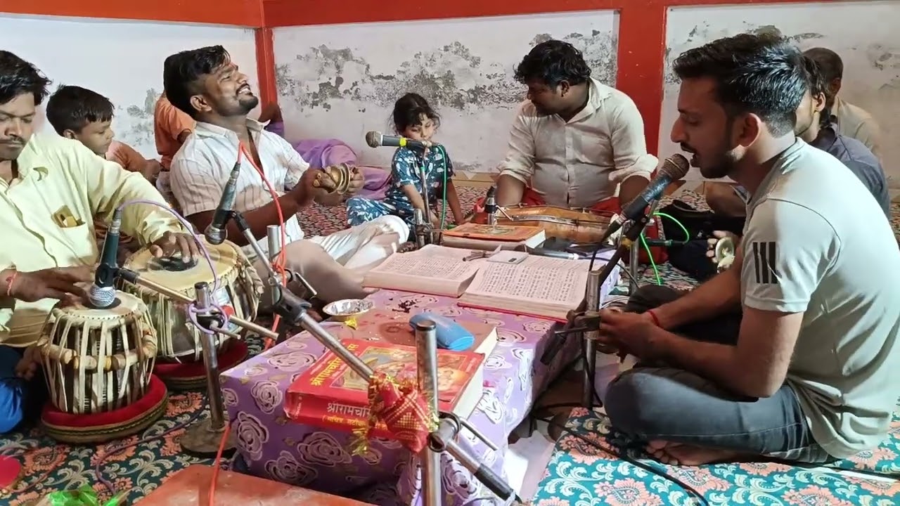 Hunuman Mandir Ramayan path #shortsfeed #song #ramnaamsejagmaghai #hindiganabhojpuriganakaiselikhe