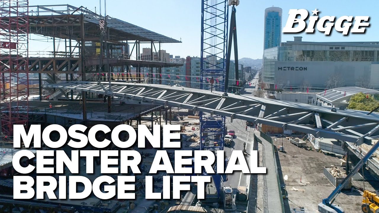 Moscone Center Aerial Bridge Lift