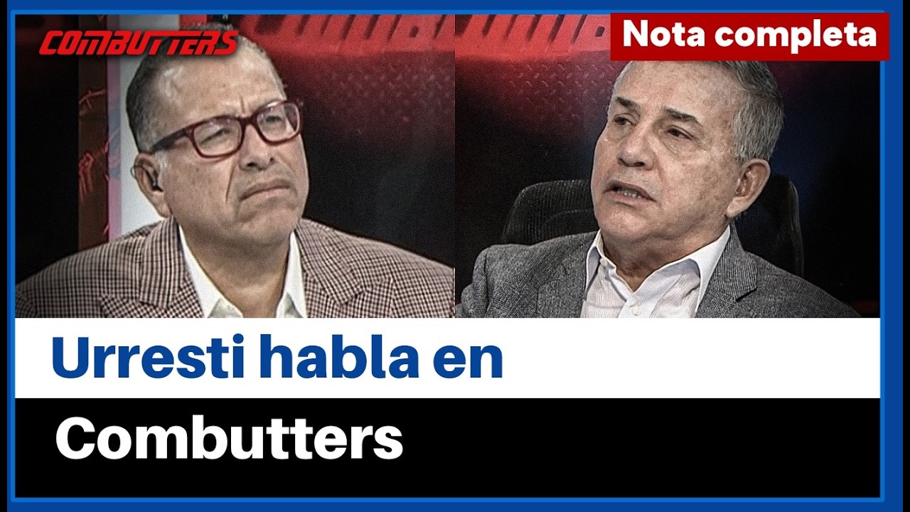 Daniel Urresti habla en Combutters tras fallo del Tribunal Constitucional