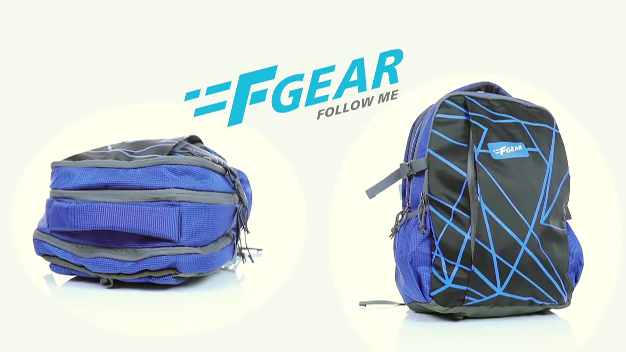 F Gear Talent Laptop Backpack With Rain Cover 32 Liters