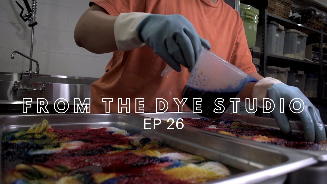 From The Dye Studio EP 26   Bulky Merino & Boucle