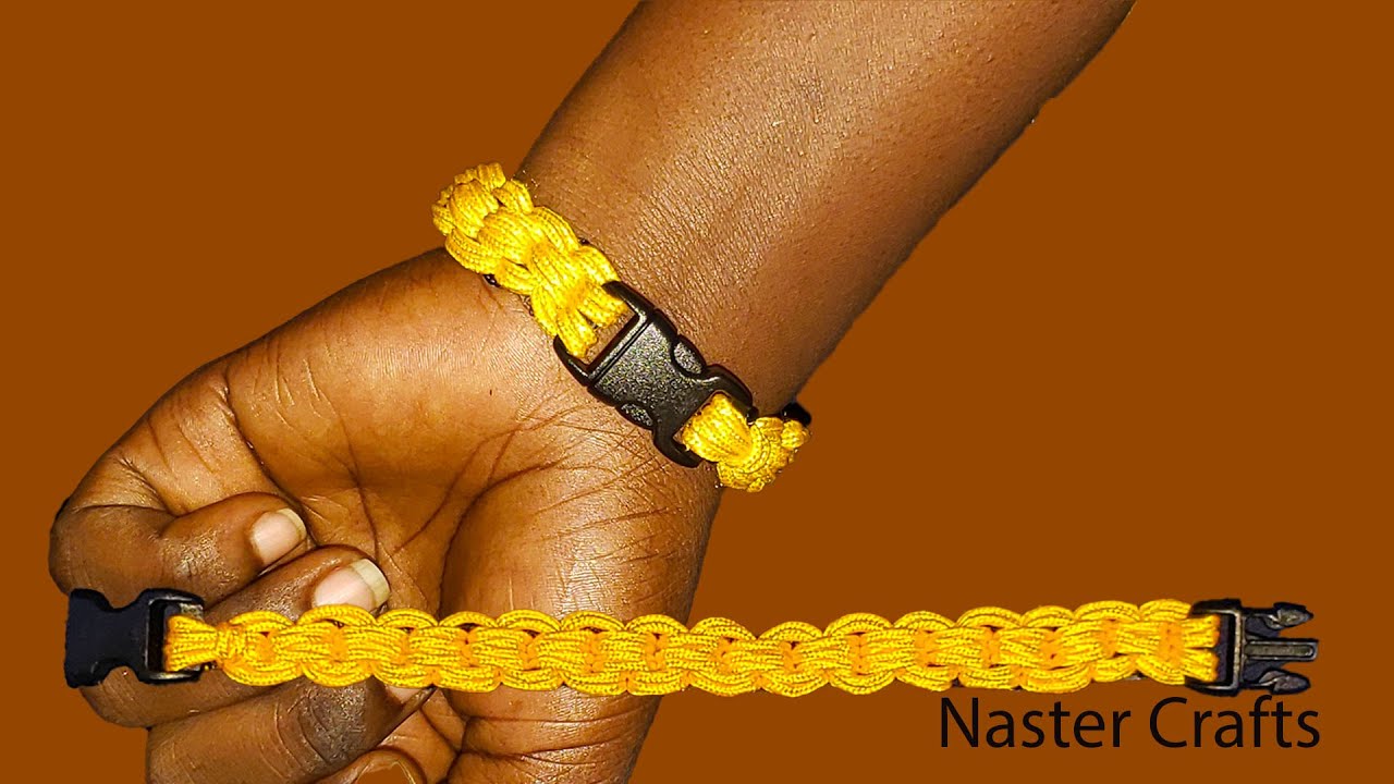 How to Make Chained Endless Falls Paracord Bracelet