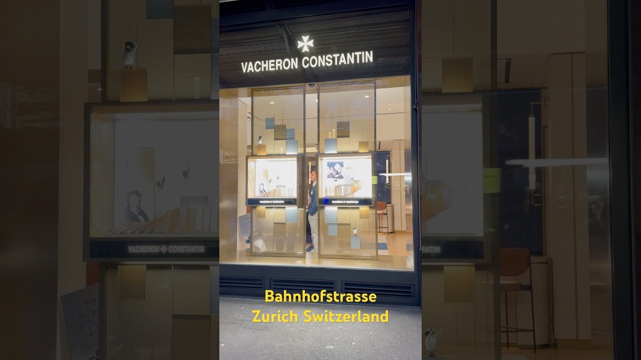 Switzerland Zurich Bahnhofstrasse #zurich #switzerland #bahnhofstrasse #travel #luxury