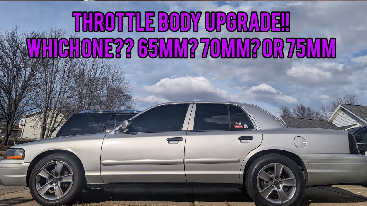 МОДЕРНИЗАЦИЯ КОРПУСА ДРОССЕЛЬНОЙ ЗАСЛОНКИ ДЛЯ Ford CROWN VICTORIA GRAND MARQUIS TOWN CAR!!