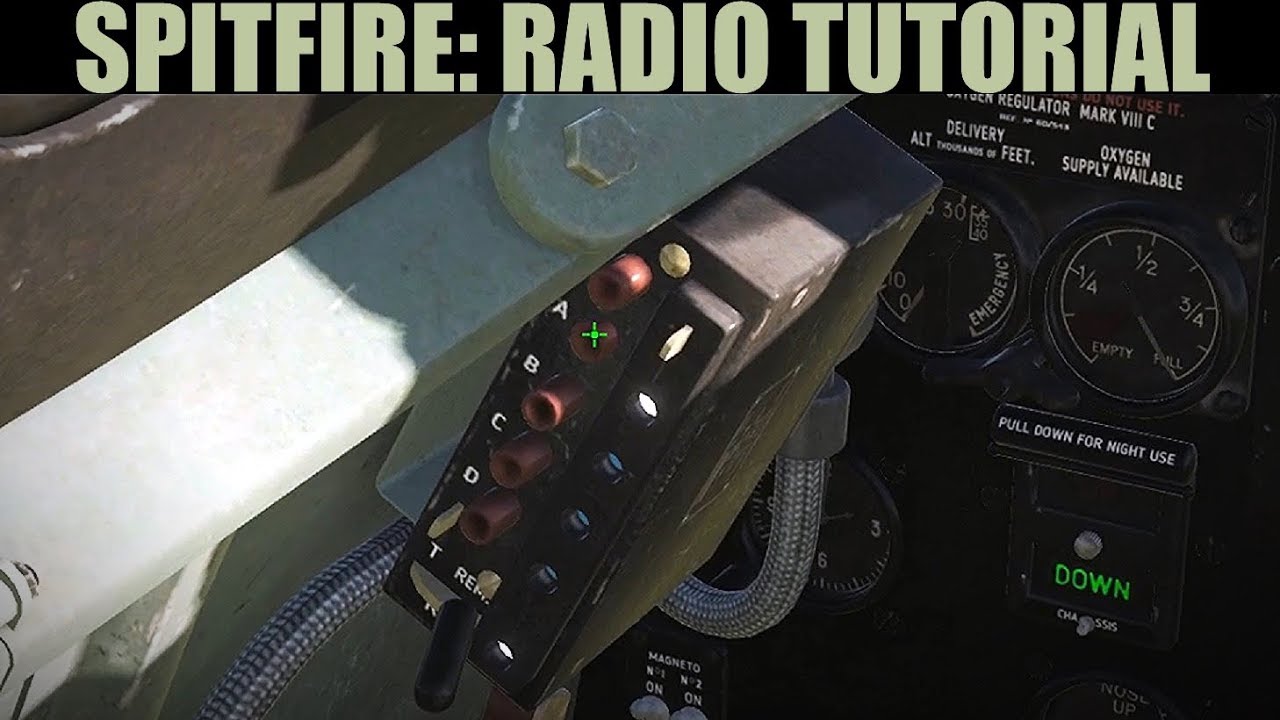 Spitfire: Radio Tutorial | DCS WORLD