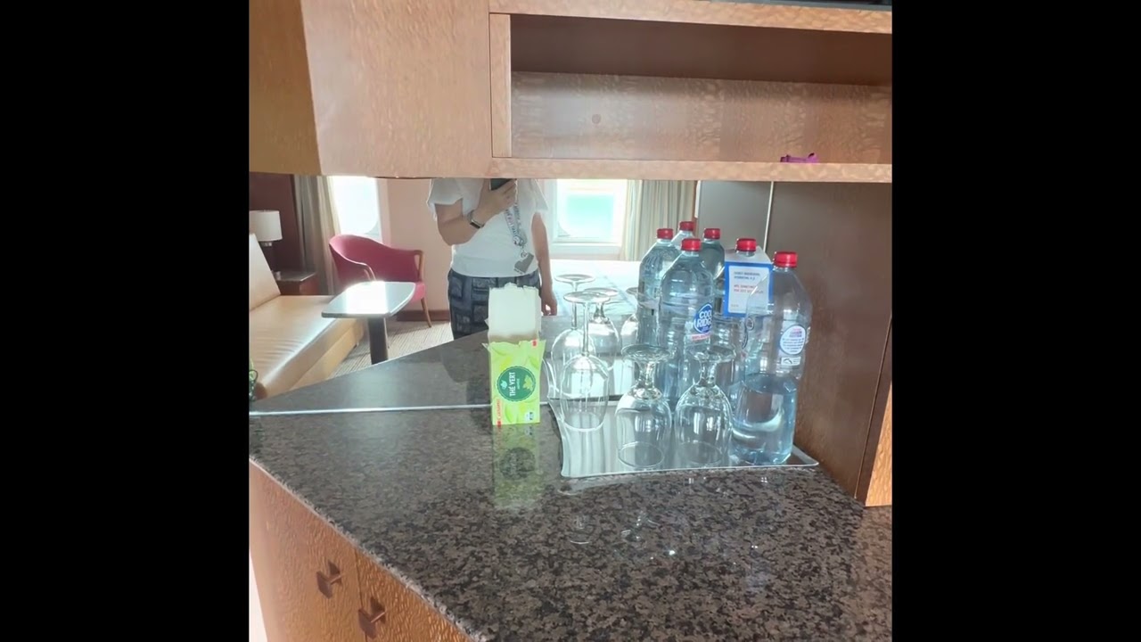 Carnival Splendor Cabin 7240 Ocean Suite Portside Forward 5 June 2023
