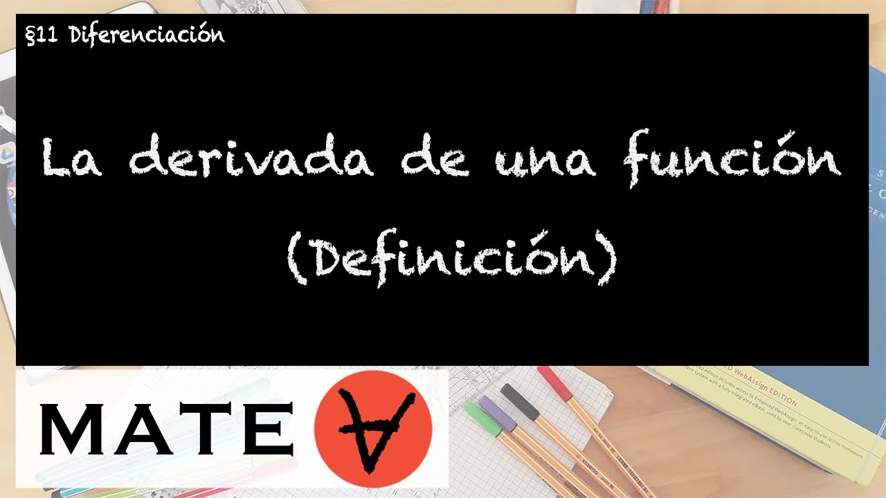 La derivada de una función en un punto (Explicación gráfica)