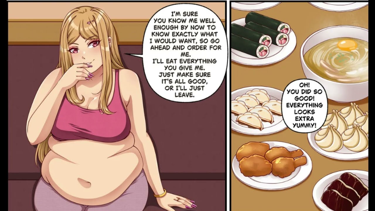 Weight gain comic #72 (dubbed)
