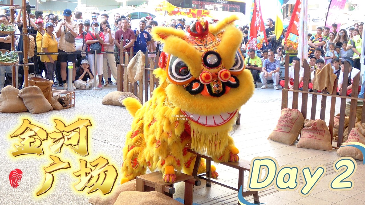 Lion Dance Competition 2024 | Sungai Wang Plaza~ 金河广场 (Day 2)