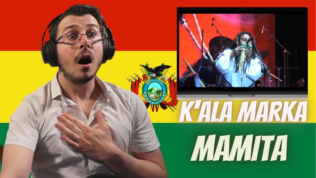 Italiano reacciona a K'ala Marka - Mamita (en vivo)