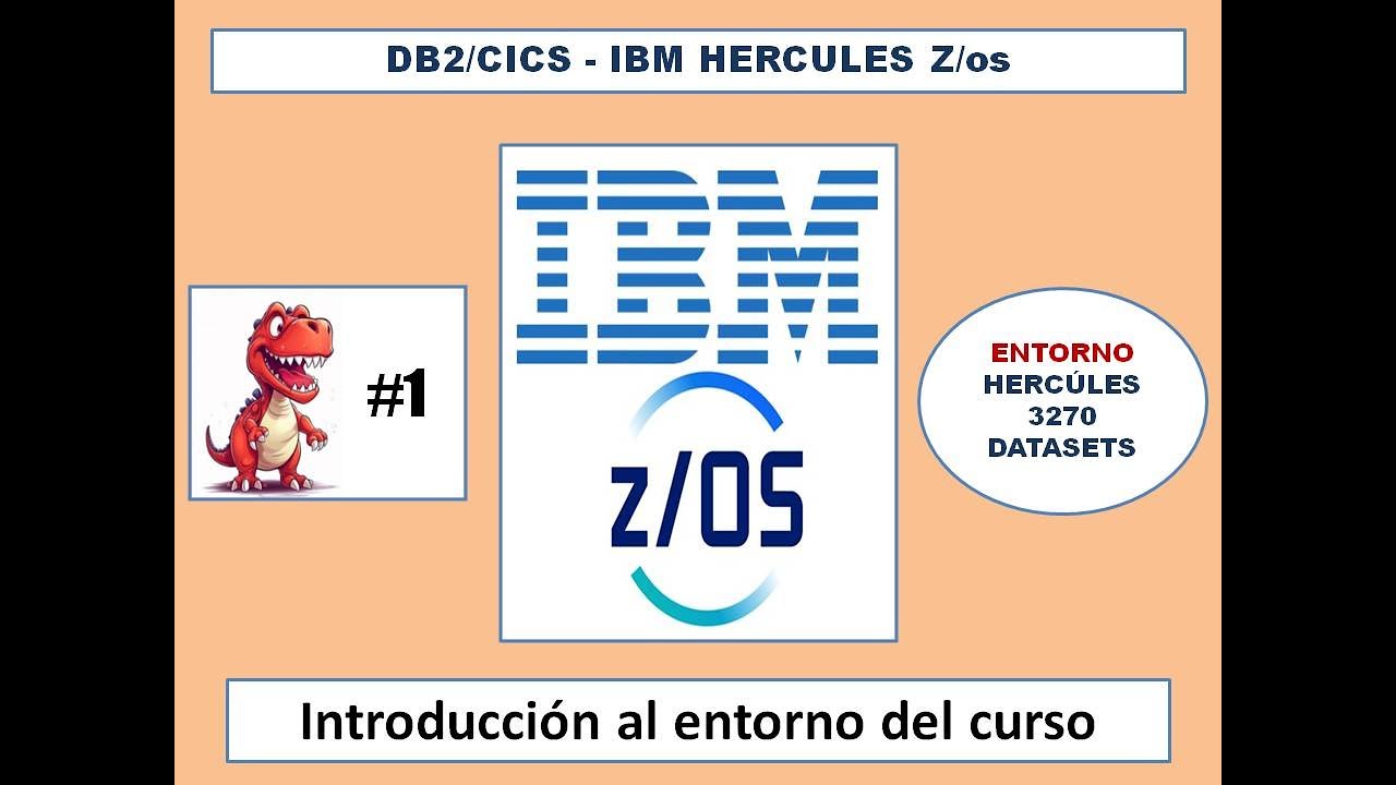 5- #DB2 #CICS -  HERCULES Z/os #COBOL. 1- Entorno de Programación