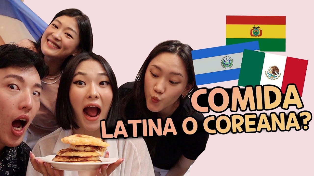 COREANOS DESMADROSOS *INTENTAN* COCINAR COMIDA LATINA (pupusas/arepas) | 🇸🇻🇲🇽🇧🇴