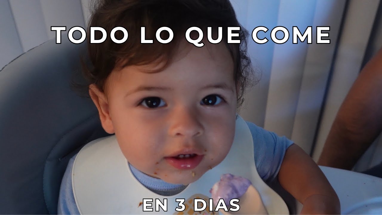 Todo lo que come mi bebe de 13 meses | Ideas de desayunos, almuerzos, cenas y meriendas