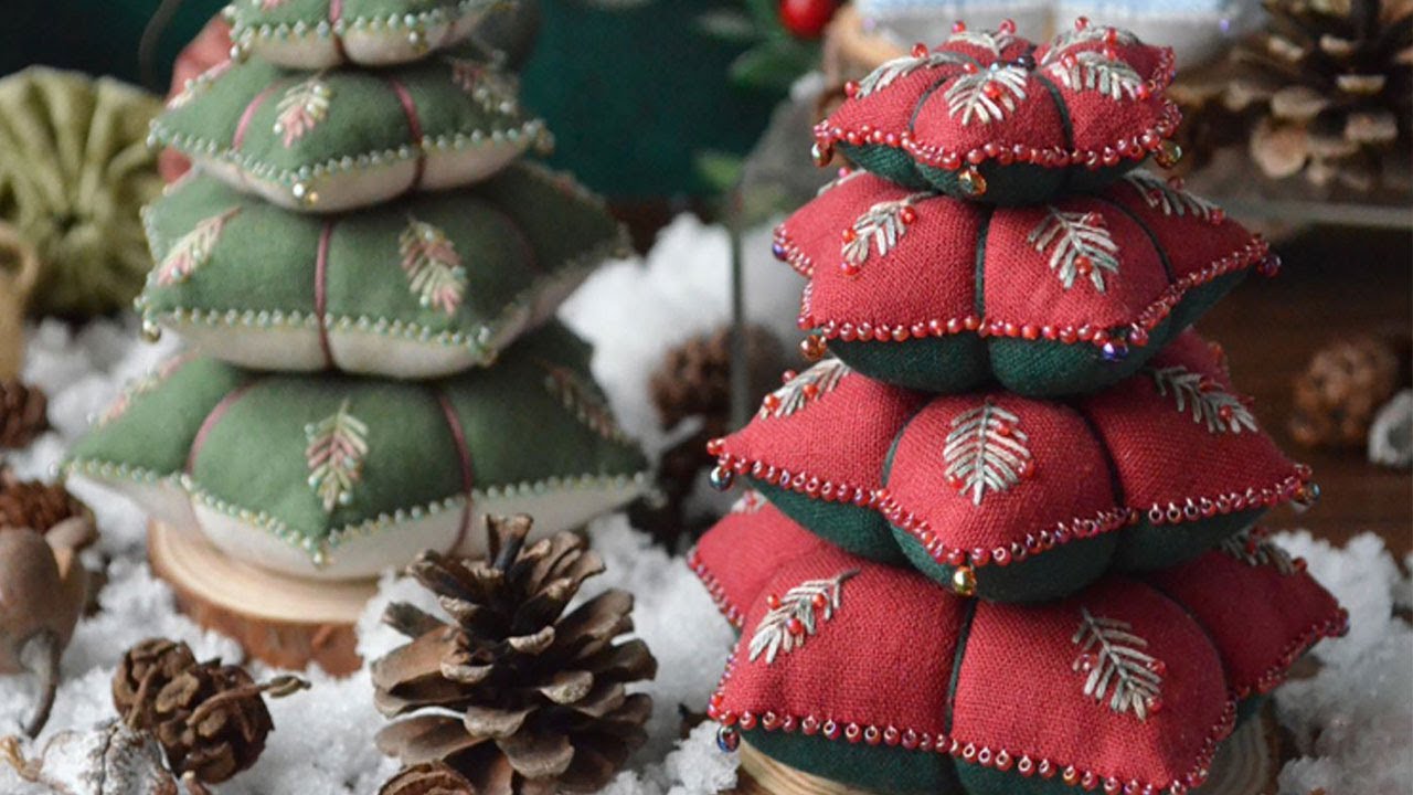 Fabric Christmas Tree Making Tutorial, Christmas Sewing Projects E-TB-64