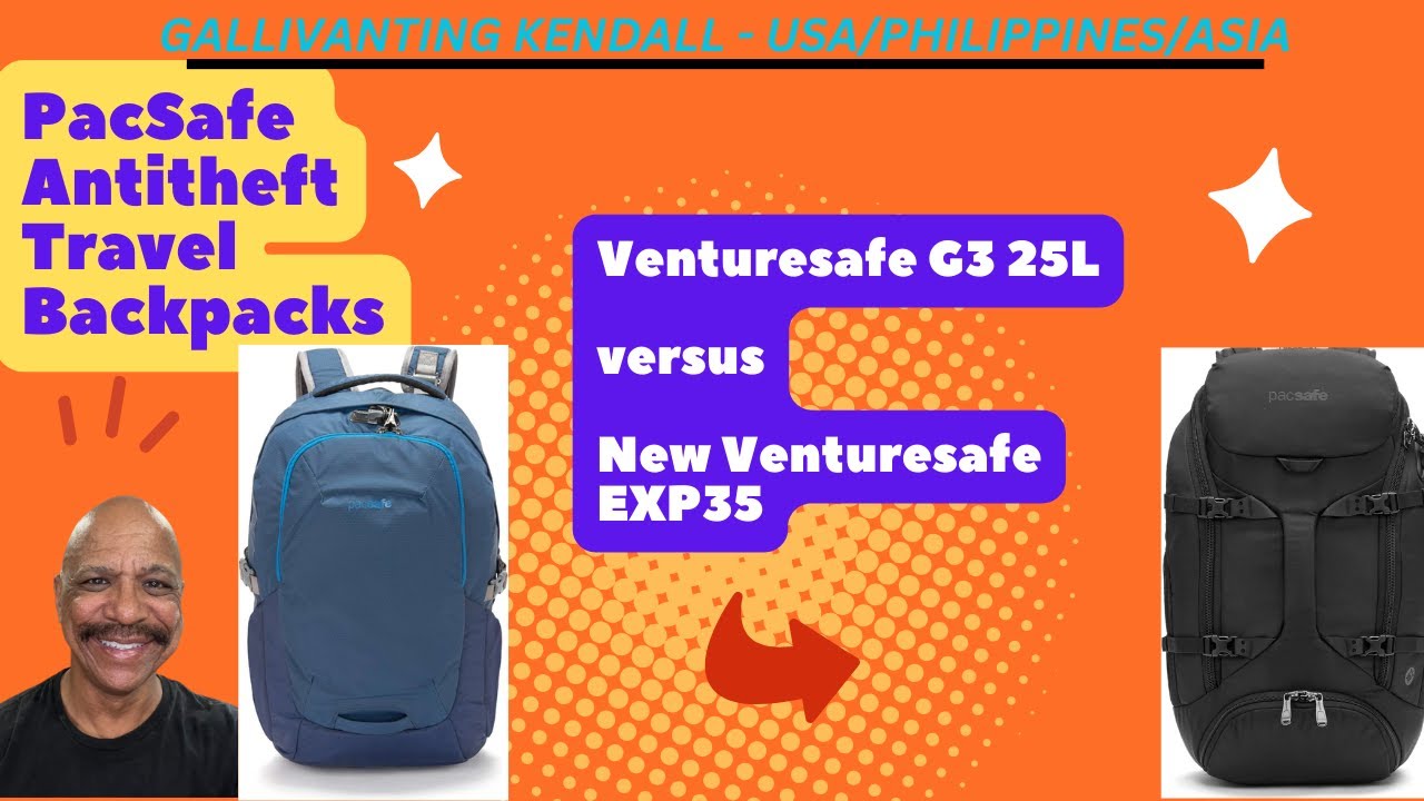 Pacsafe Venturesafe G3 против Venturesafe EXP 35