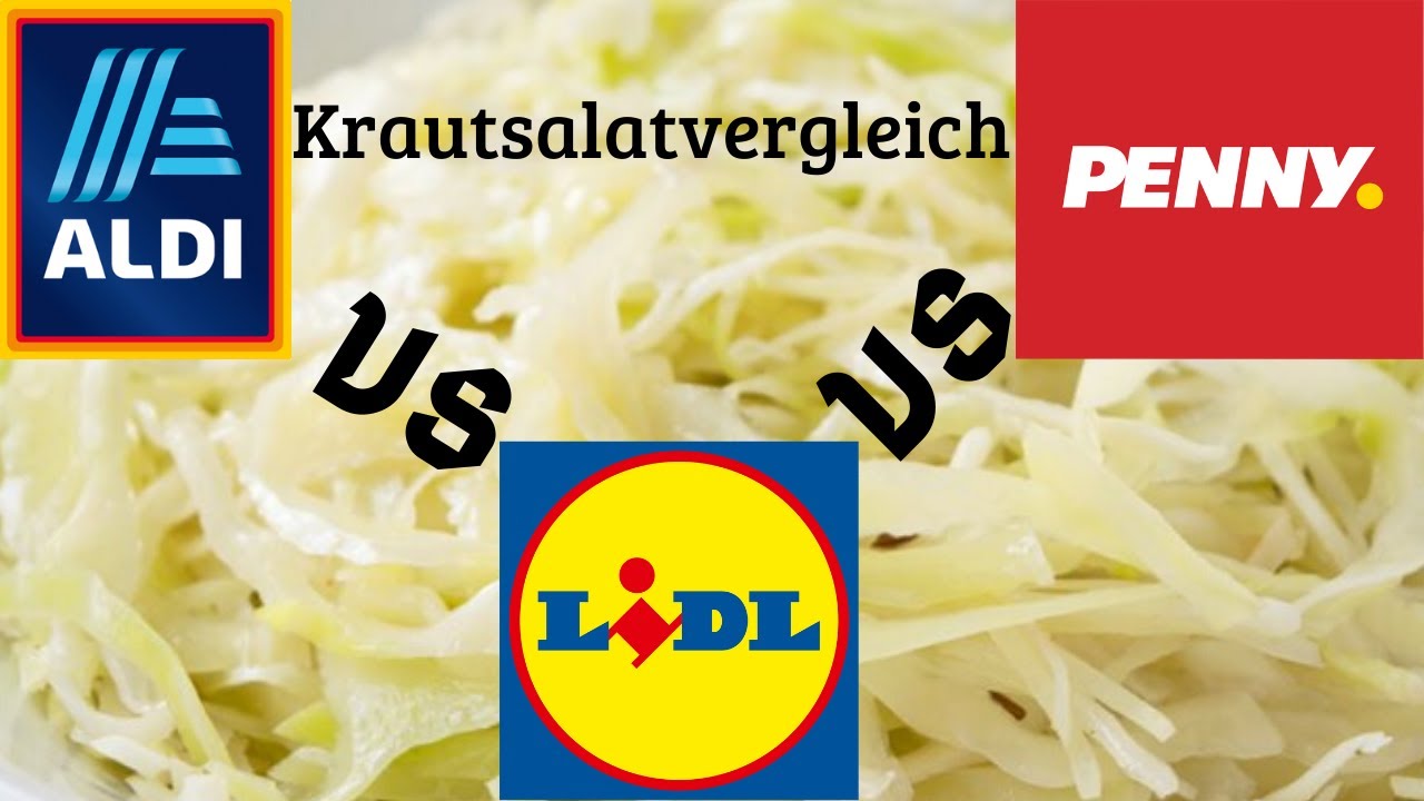 Krautsalat Vergleich - Aldi vs Lidl vs Penny - Discounter Griller #SCQÜP