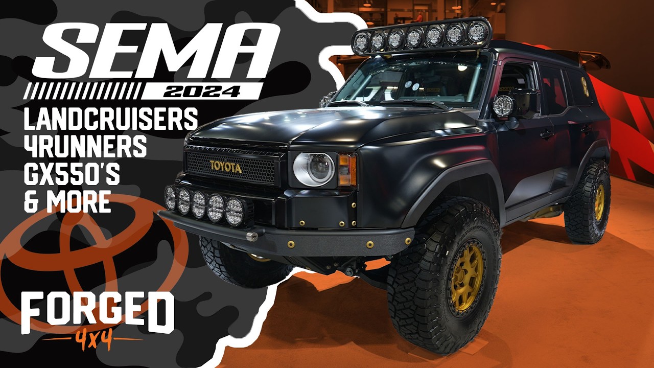 Epic Toyota SUV Builds at SEMA SHOW 2024! Land Cruisers, Lexus GX550s, 4Runners & More!