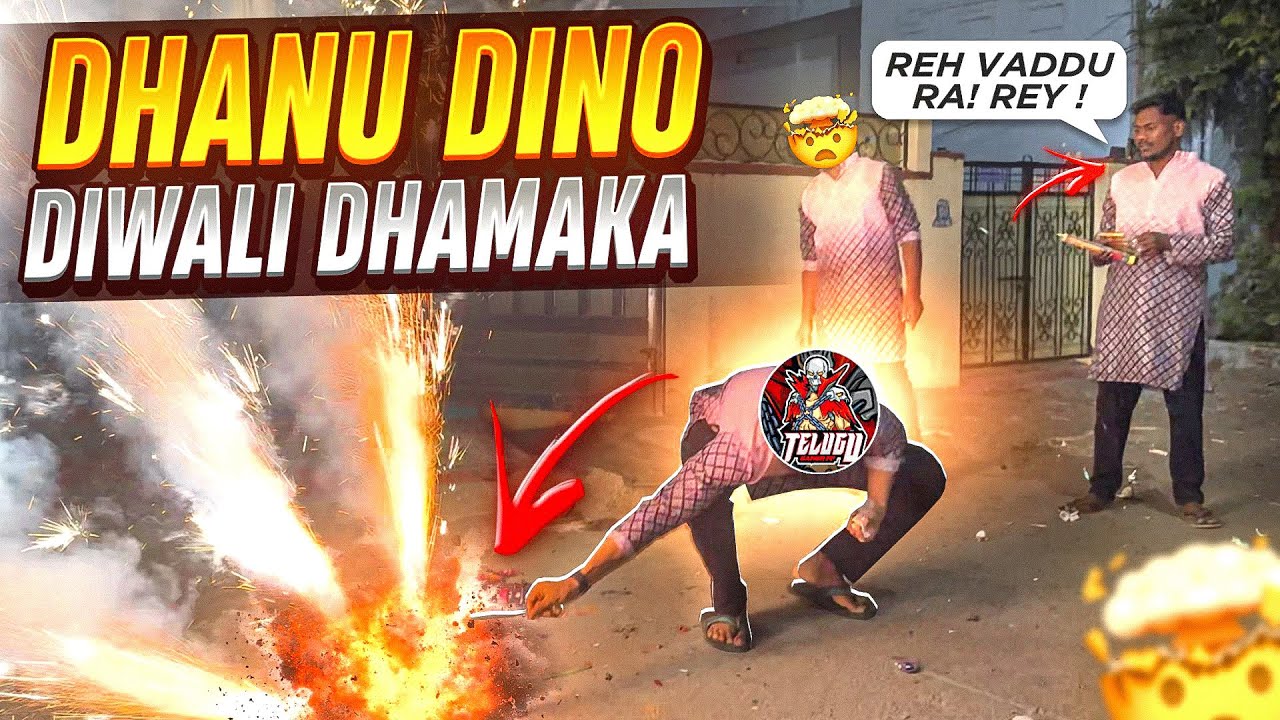 Dhanu Dino Diwali Dhamaka Celebrations | Telugu Gaming FF | VLOG