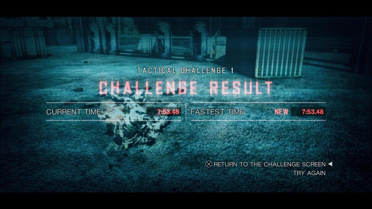 Vanquish - Tactical Challenge 1