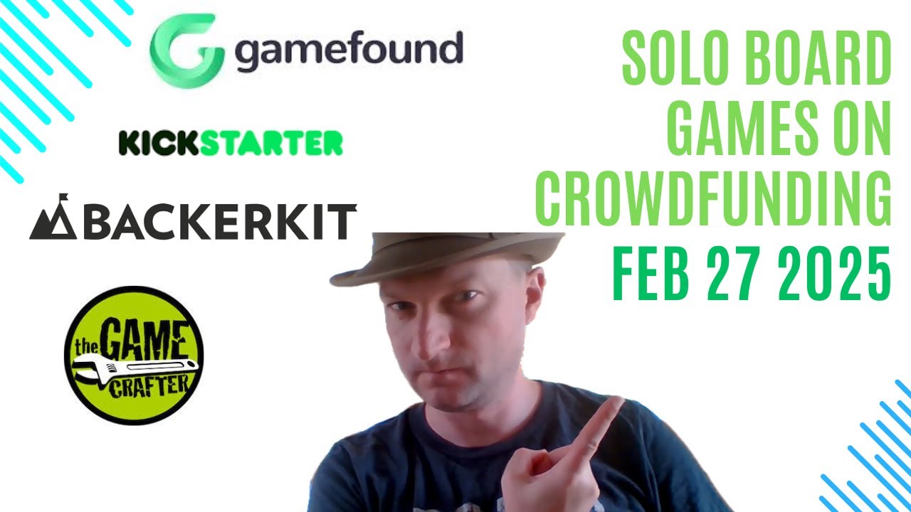Solo Board Games on Crowdfunding Sites 27th February 2025