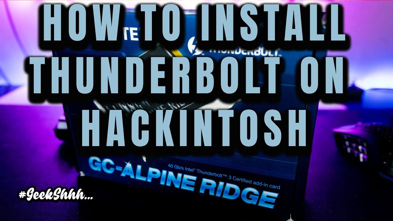 Flashing an Alpine Ridge Thunderbolt 3 Card for Hackintosh CH341A MacPro TitanRidge Gigabyte Gc