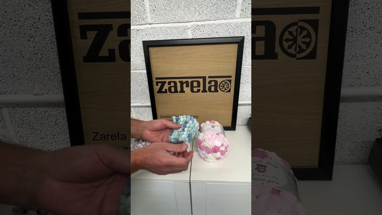 Which pompom yarn to choose www.zarela.co.uk @zarelayarns3496⁩ #blanket  #babyblanket #pompom