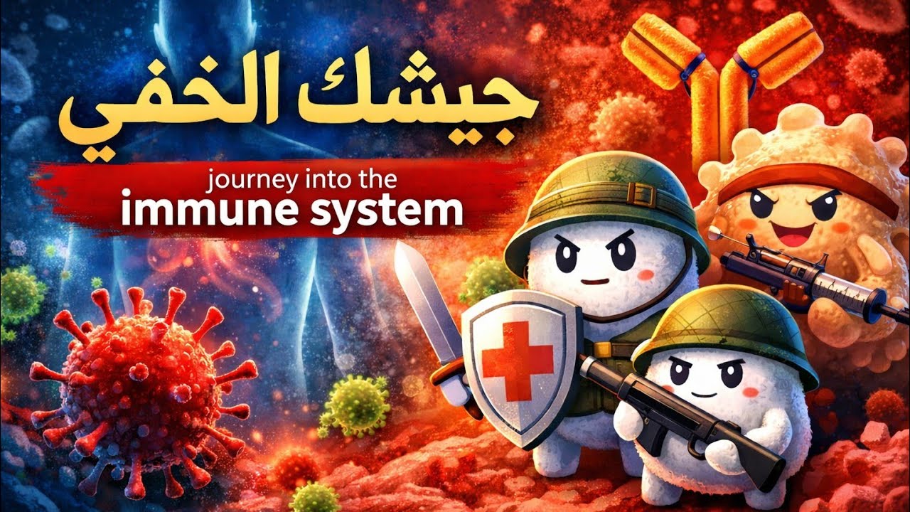 جيشك الخفي: رحلة داخل الجهاز المناعي البشري