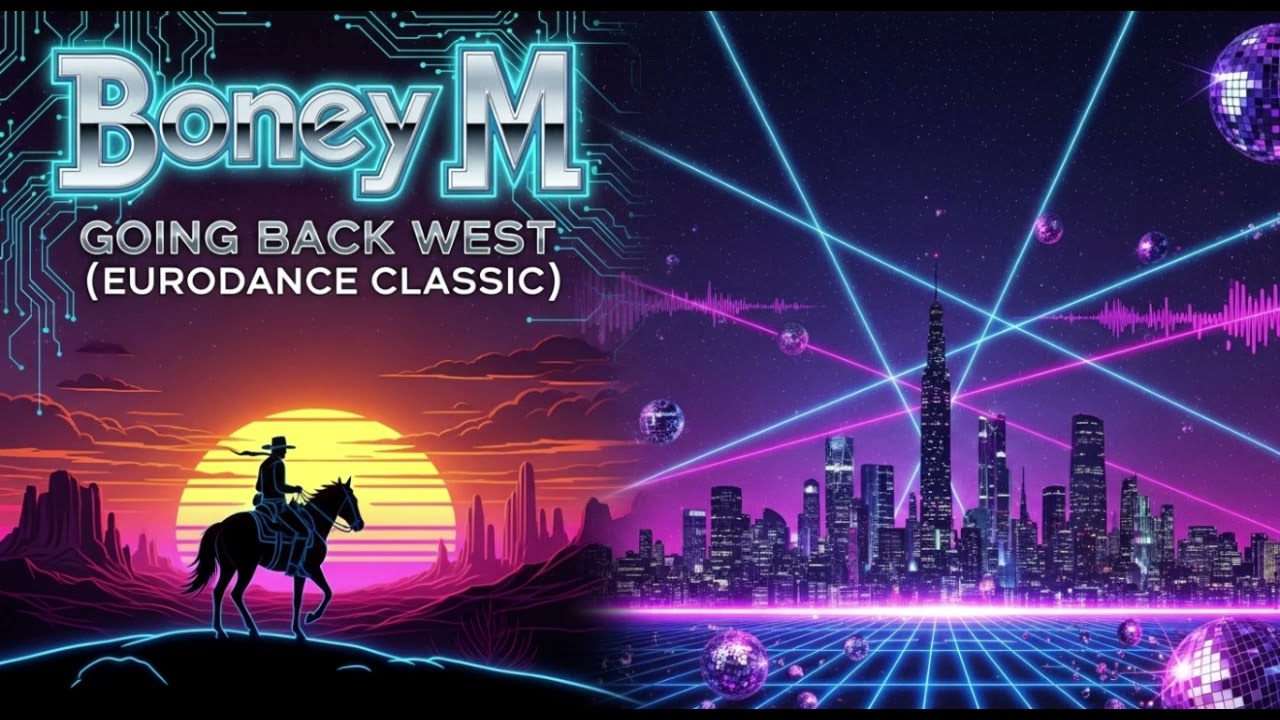 BONEY M GOING BACK WEST(COVER EURODANCE CLASSIC)