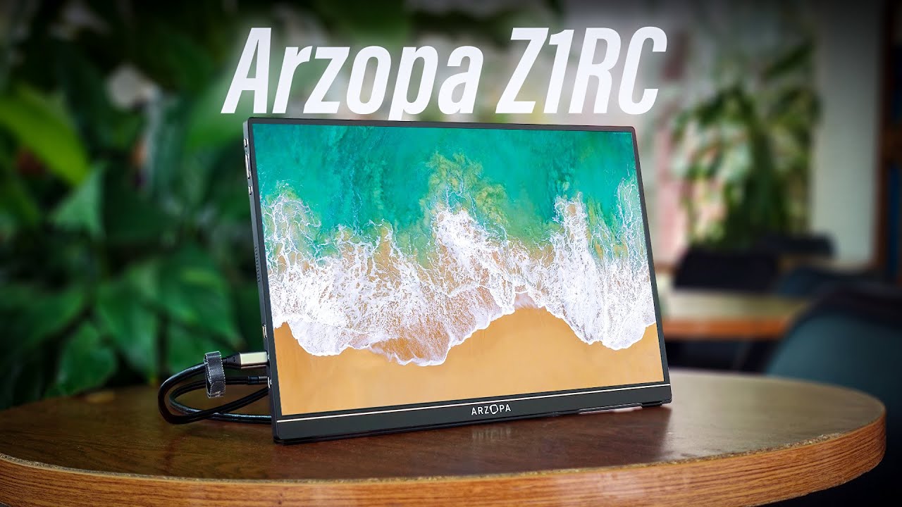 The Perfect Portable Monitor for Creatives! - Arzopa Z1RC Review