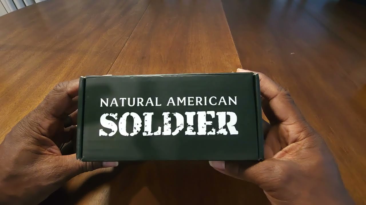NATURAL AMERICAN SOLDIER Mens Bar Soap Review!