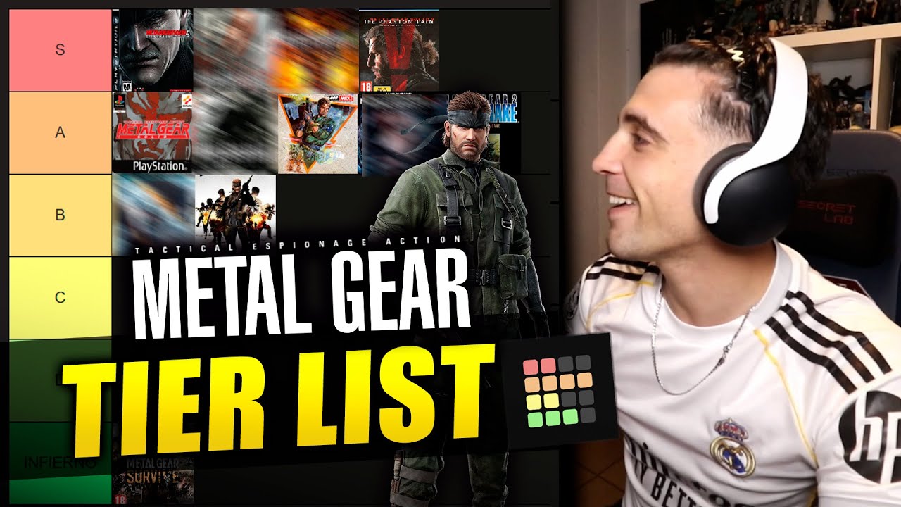 MI TIER LIST DE LA SAGA METAL GEAR