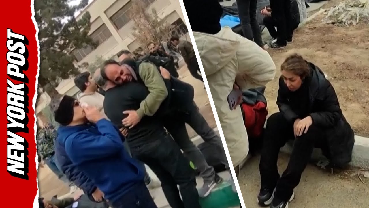 Heartbreaking Footage Shows Iranian Families Searching Rows of Bodies After Protest Crackdown