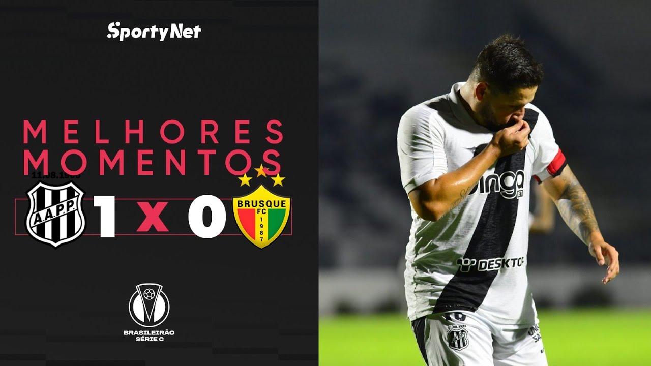 A PONTE TÁ MUITO PERTO DO ACESSO - Ponte Preta 1x0 Brusque - Melhores Momentos - Série C