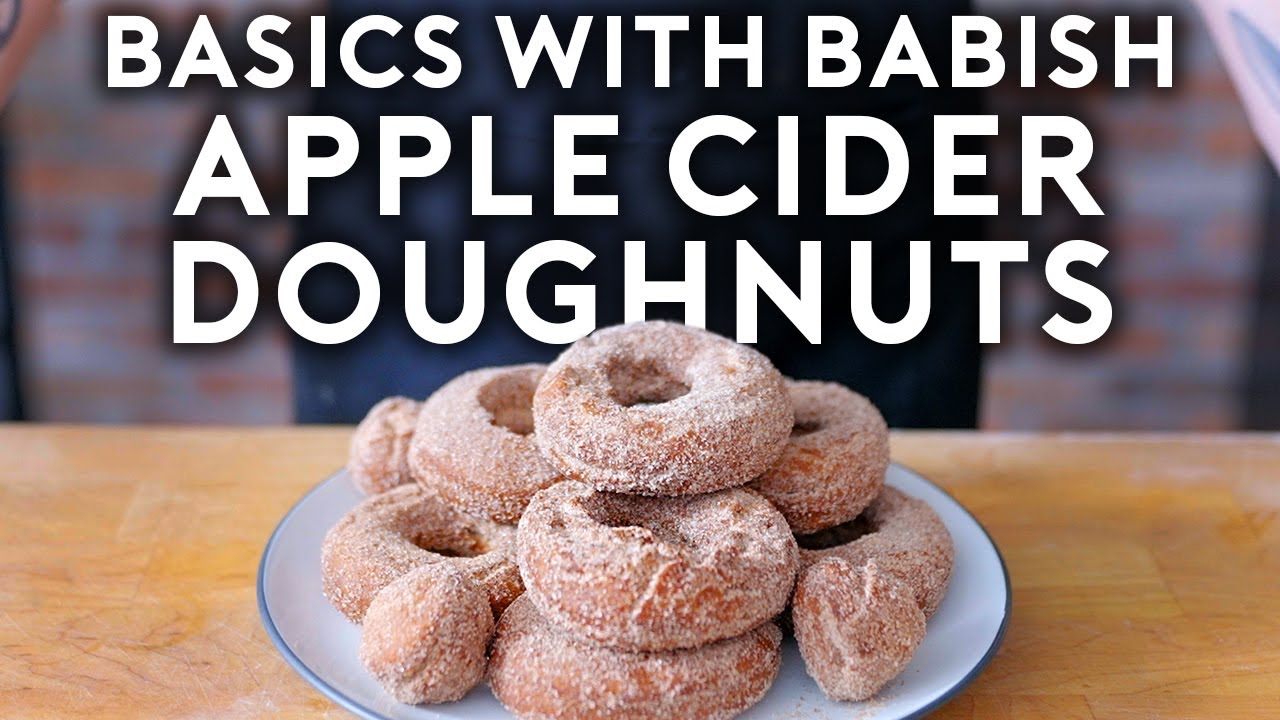 Apple Cider Donuts | Basics with Babish
