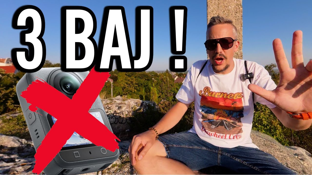Baj van az OSMO 360al... 3 BAJ! 😱😱😱