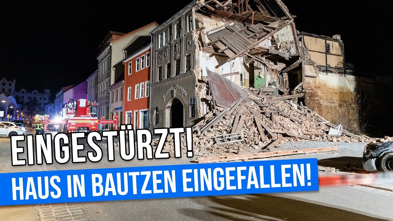 Mitten in der Nacht: Haus eingestürzt!