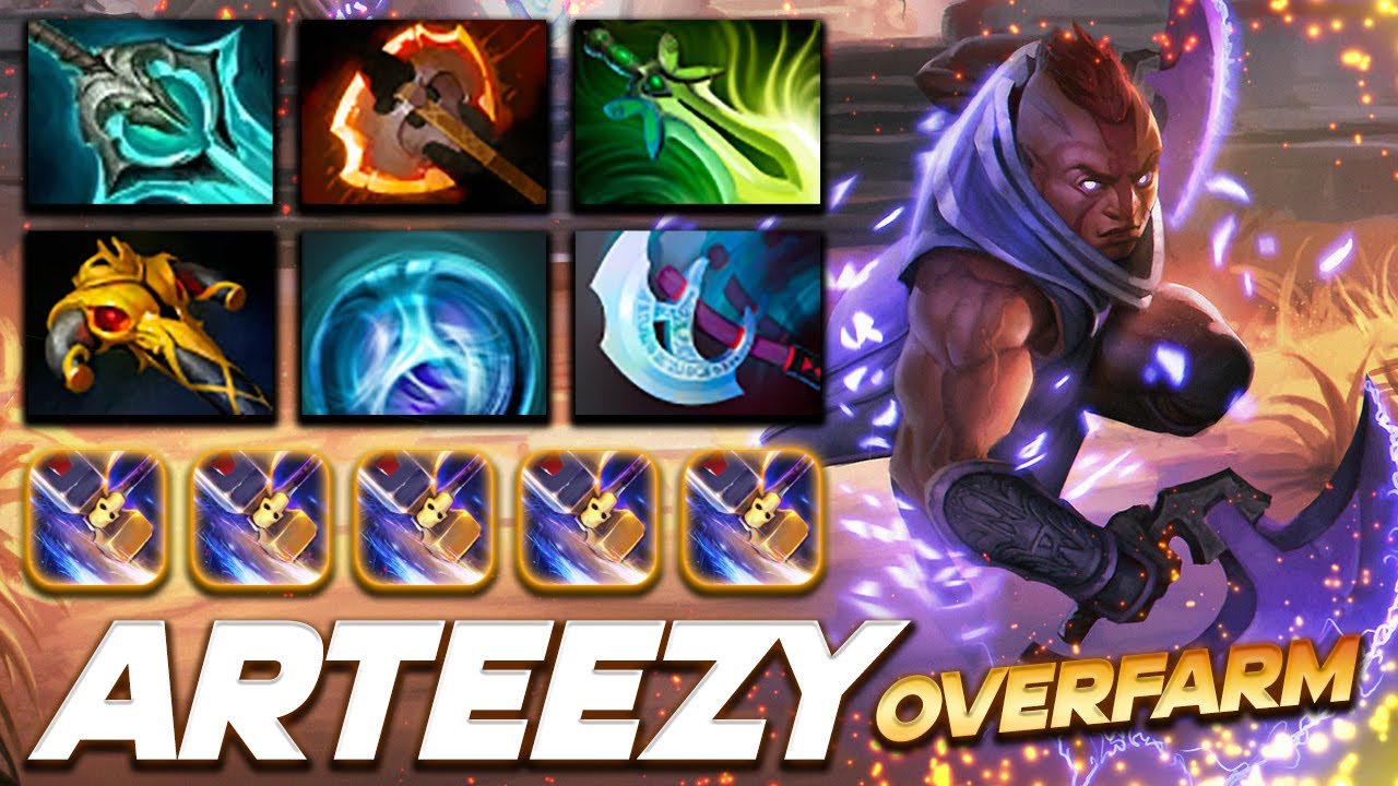 Arteezy Anti-Mage Overfarm Monster - Dota 2 Pro Gameplay [Watch & Learn]