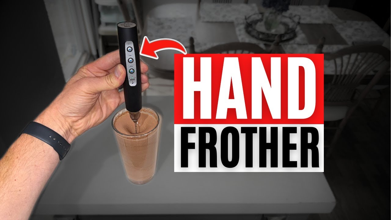 Rechargeable Milk Frother Wand Review | 3-in-1 Electric Whisk for Coffee, Latte & More ☕✨