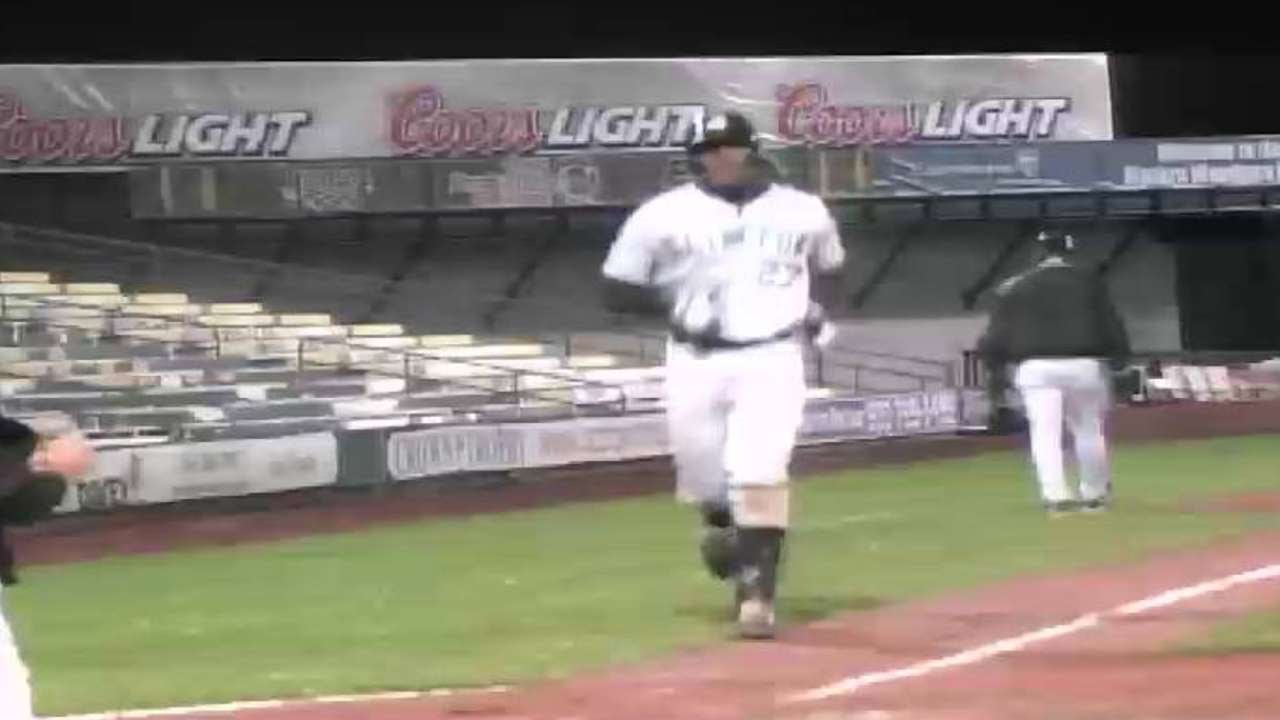 Austin Wilson homers for the LumberKings