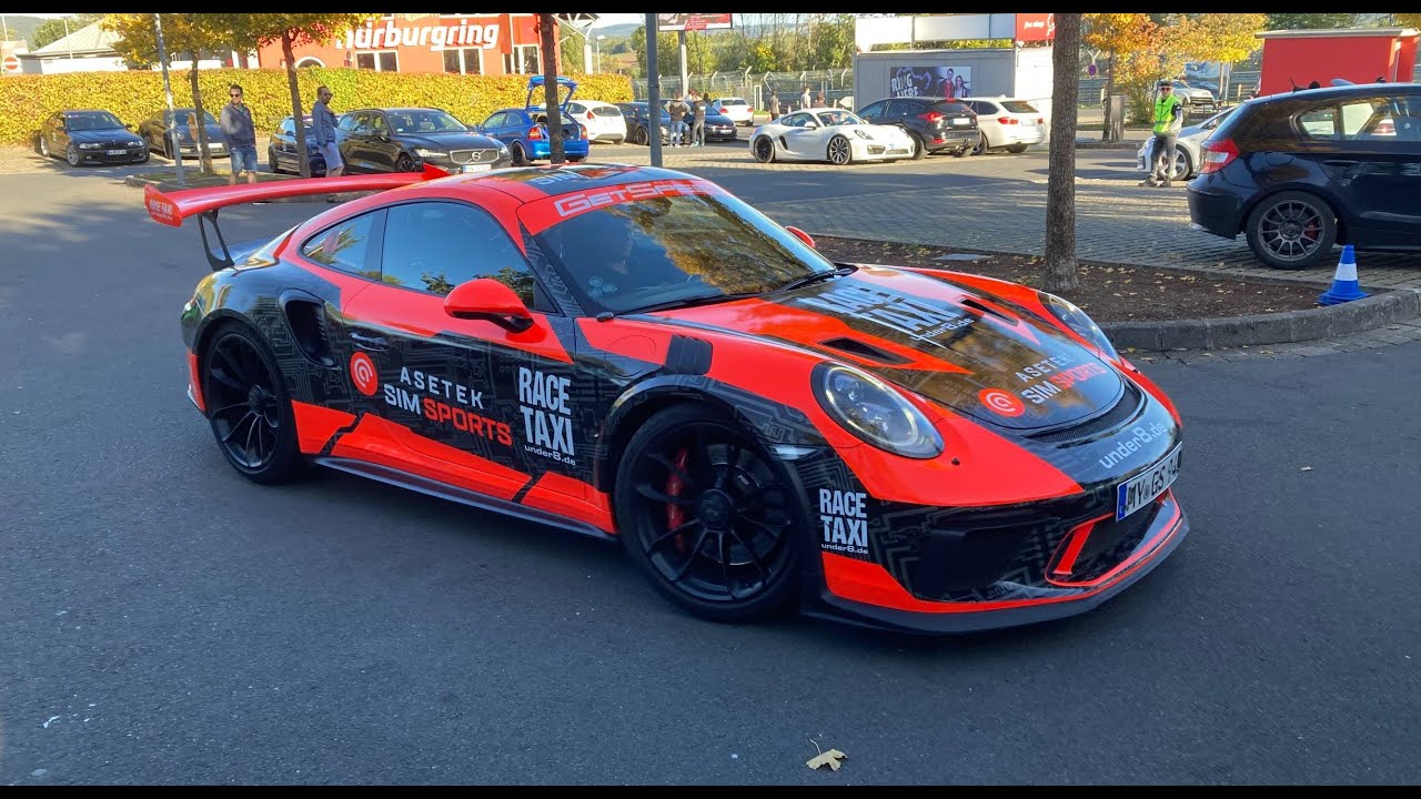 Ring Taxi onboard Porsche 911 GT3 RS Nurburgring Nordschleife 06.10.2022 co-pilot lap
