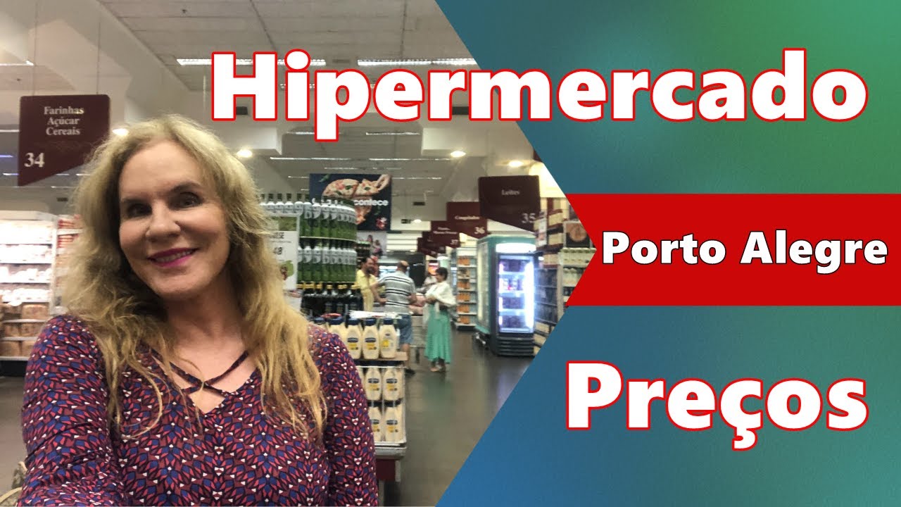 🇧🇷 PREÇOS EM HIPERMERCADO DE PORTO ALEGRE | ZAFFARI & BOURBON 🇧🇷