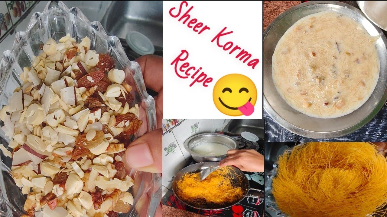Sheer Korma Recipe❤️ Eid Dawat ki Best Recipe 😋