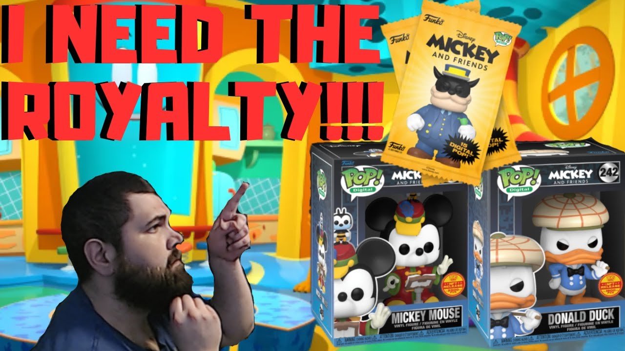 Disney Funko Series 1 NFT Packs Announced! - I will need the Royalty!