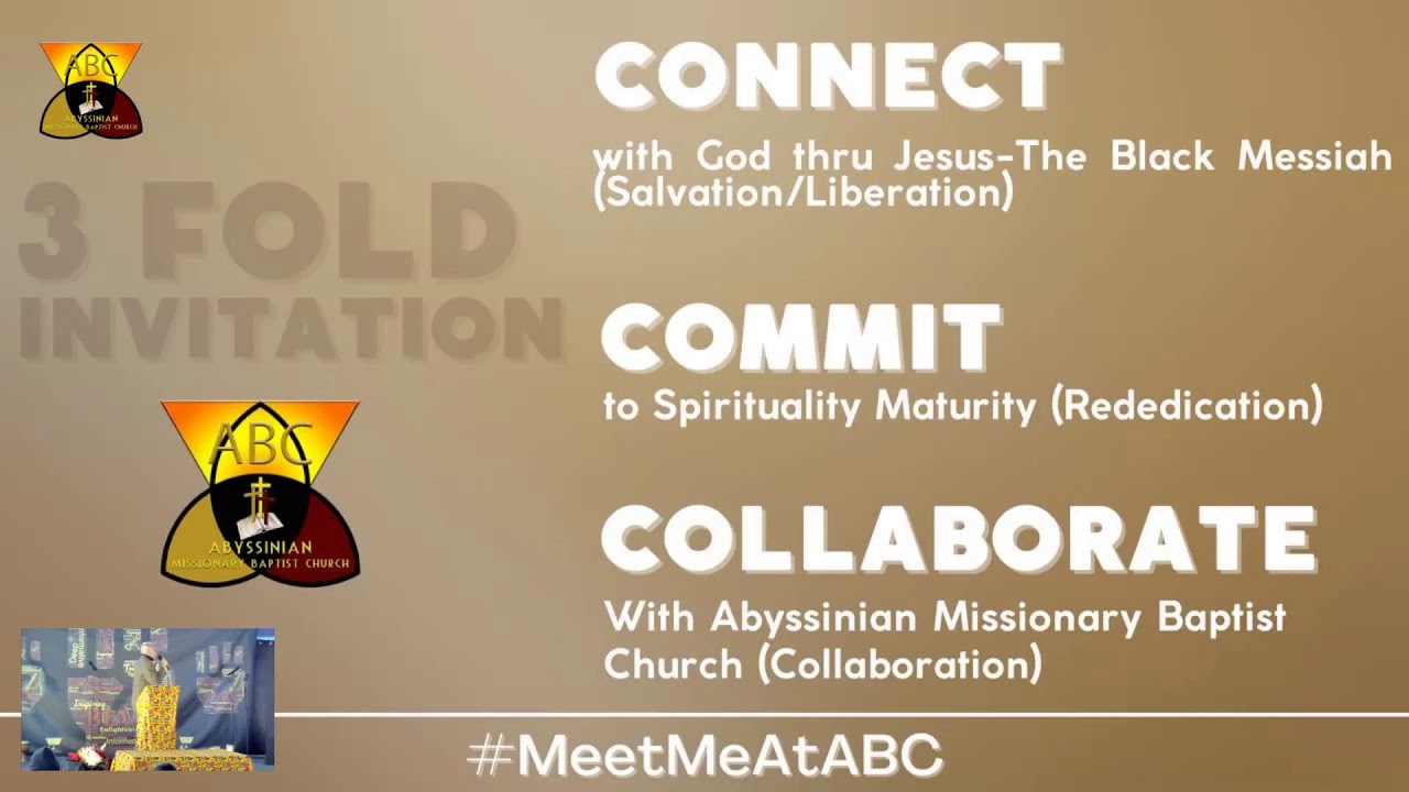 ABC Hybrid Service 1-18-26 | The Drama That Goes With Dreams | Rev. Dr. Christopher B. Davis
