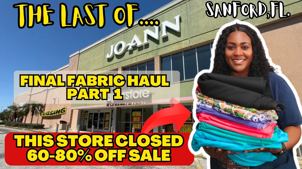 They Practically Gave It Away! JoAnn’s FINAL Haul Before Shutdown (Part 1)