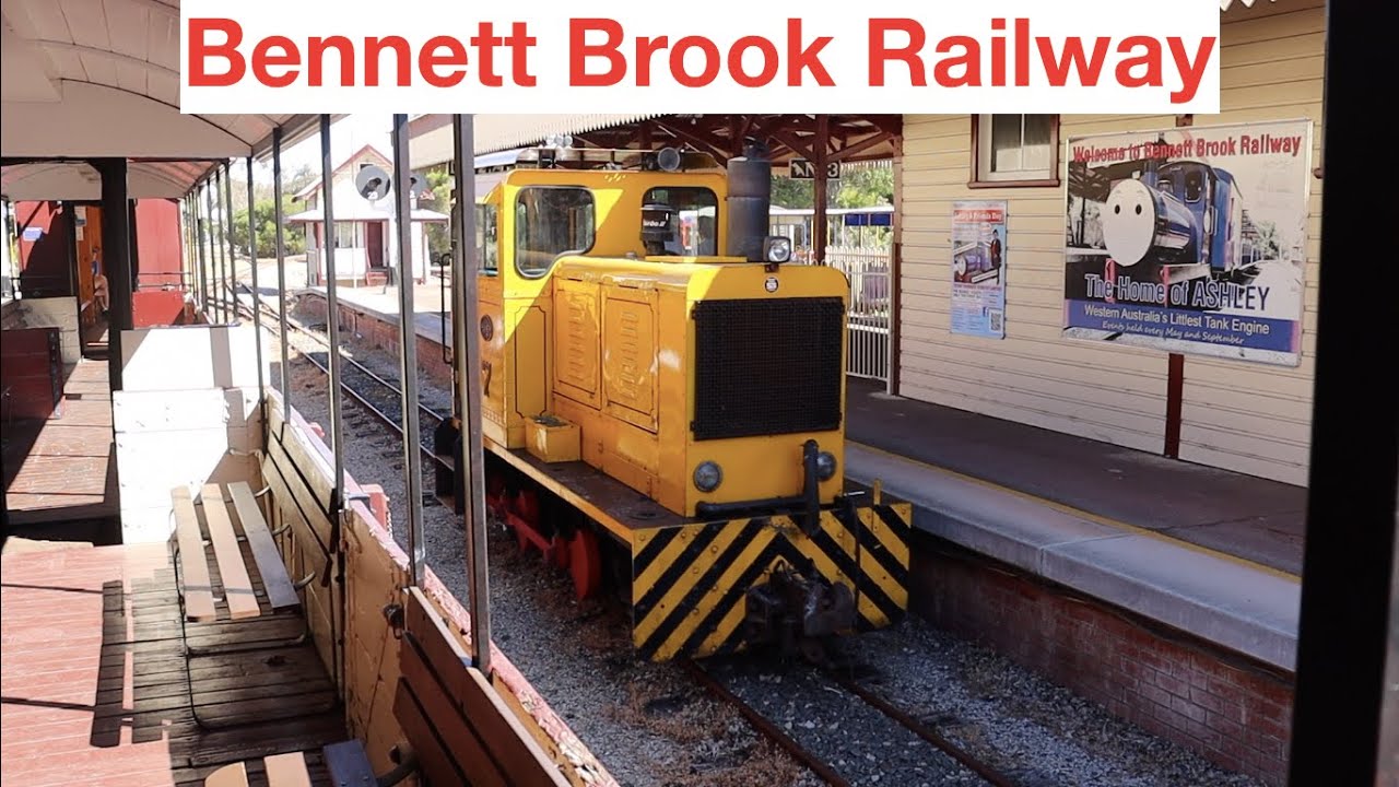 Bennett Brook Railway [Train Ride POV] Whiteman Park, Western Australia