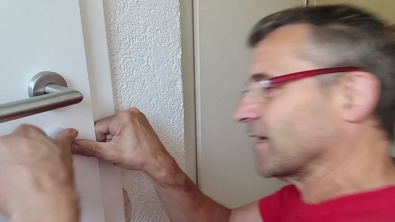 🚪 Türgriff montieren mit WC Schloss