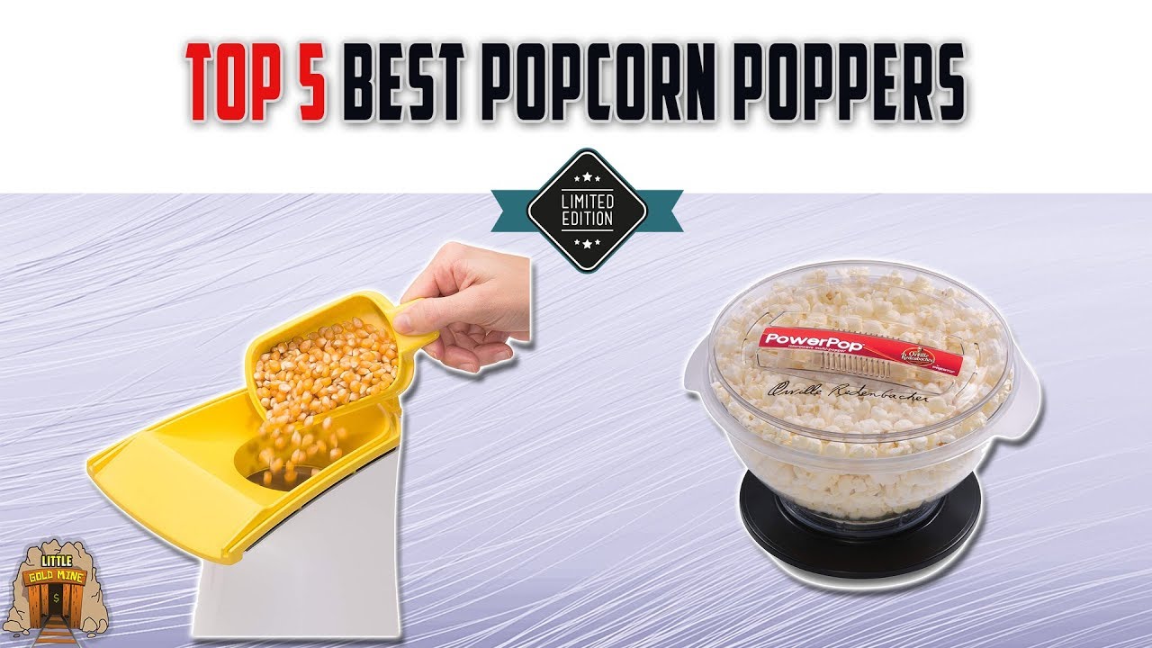Top 5 Best Popcorn Poppers In 2022 [Review] - On The Market Today