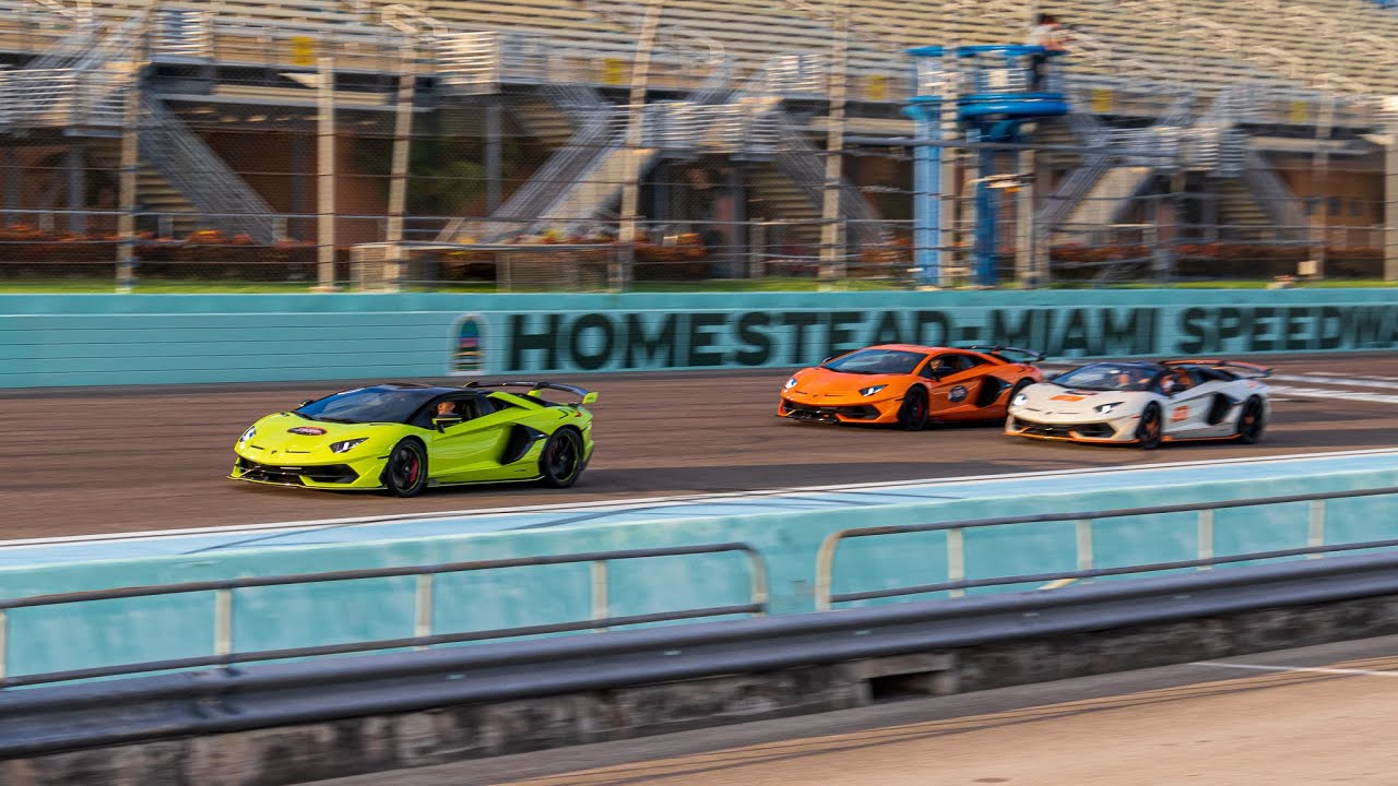 INSANE SUPERCAR RALLY! 80+ Supercars BLASTING from Lamborghini MIAMI | Halloween Supercar Run