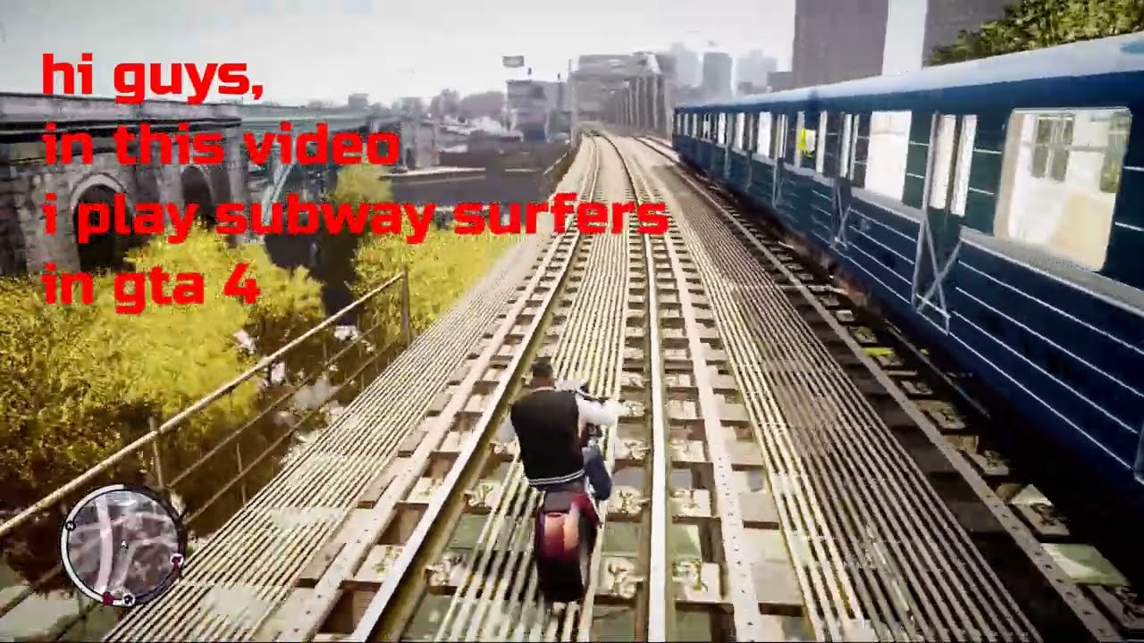 Subway Surfers в GTA 4 часть 1 ][ Subway Surfers in GTA 4 Part 1